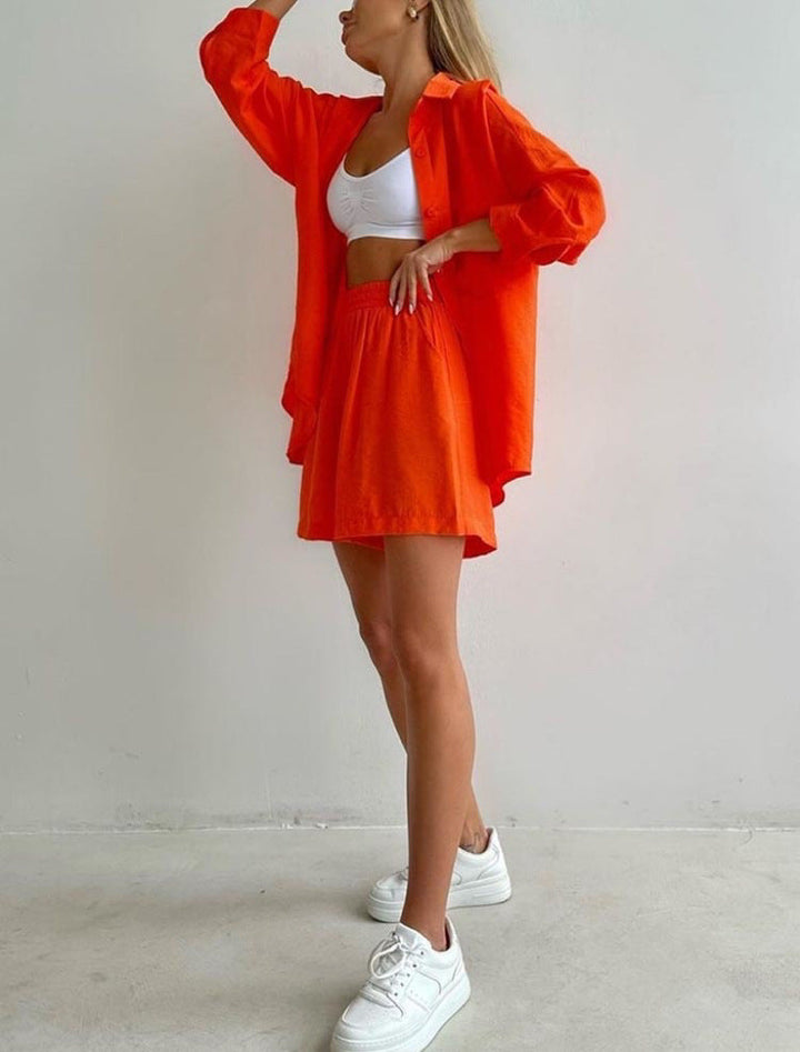 Gudrun – Elegant tvådelat set