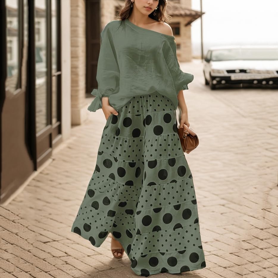 Tilda – Lekfullt prickigt set