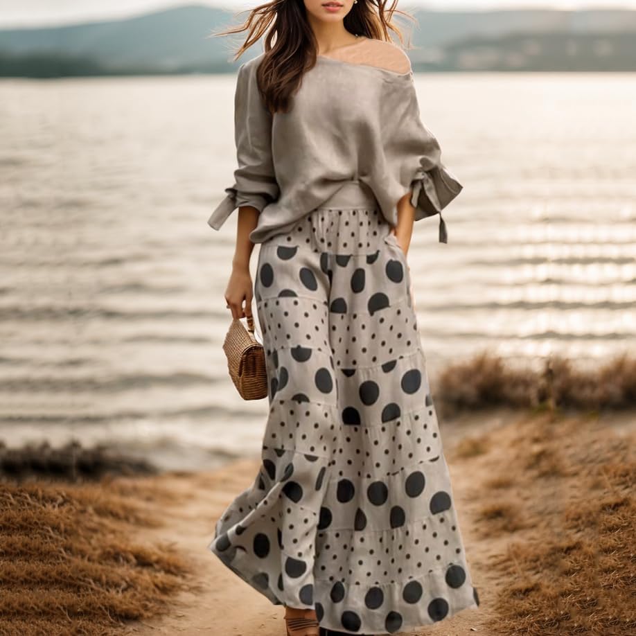 Tilda – Lekfullt prickigt set