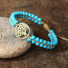 Carina – Armband med turkos sten