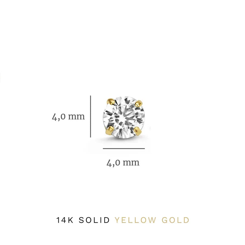 Birgitta – elegant set med guldstenörhängen