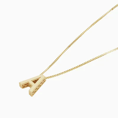 Inger – chict guldhalsband med initial