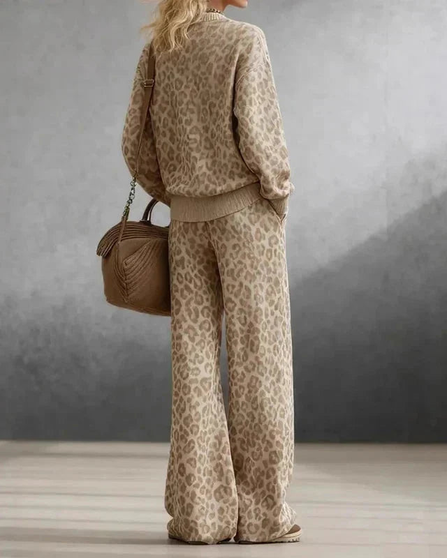 Vivi – Leopardmönstrat set