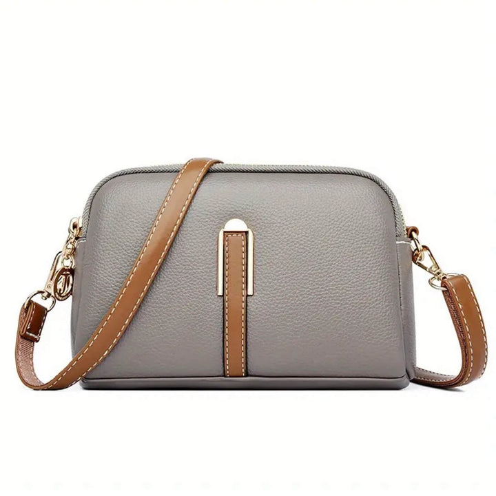 Britt – Klassisk crossbodyväska i läder