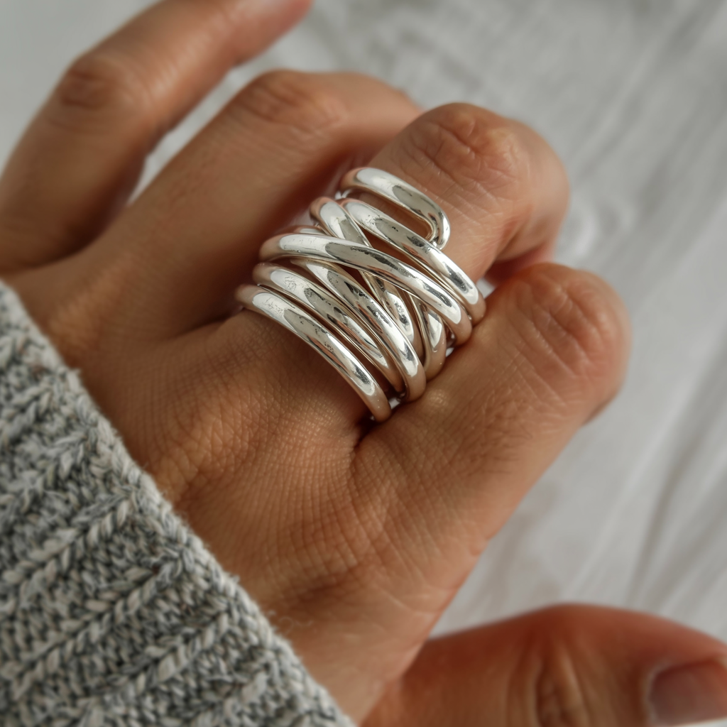 Selma – Tidlös bred lagrad ring