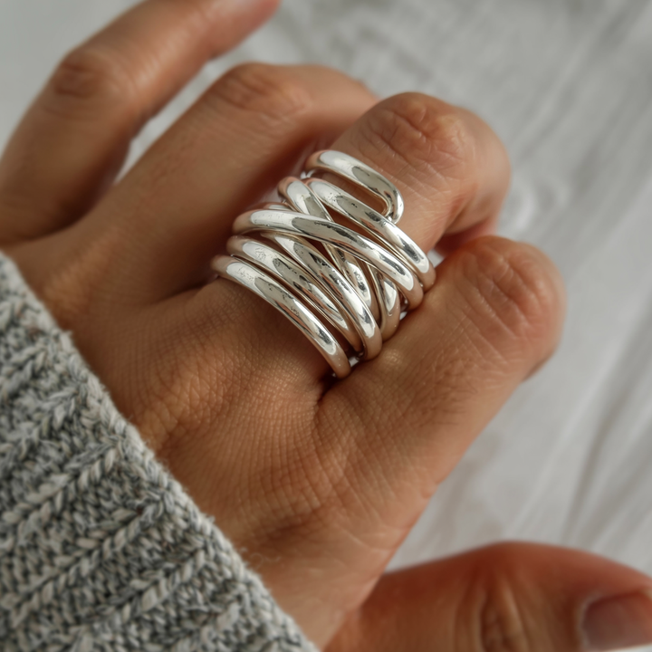 Selma – Tidlös bred lagrad ring