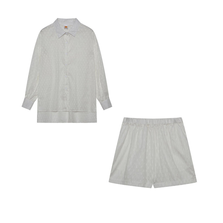 Charlotta – Lätt skjort- och shortsset