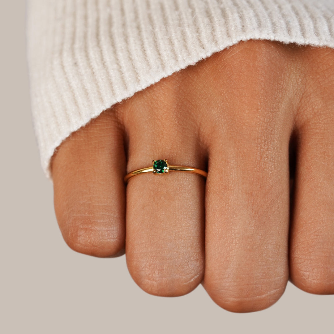 Linnea – Ringar med födelsestenar