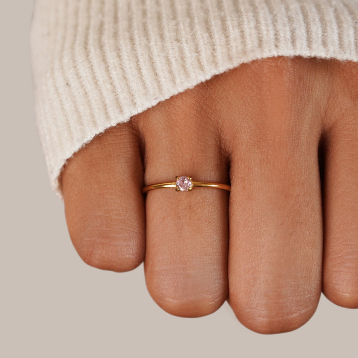 Linnea – Ringar med födelsestenar