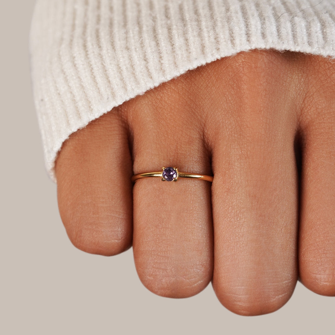 Linnea – Ringar med födelsestenar