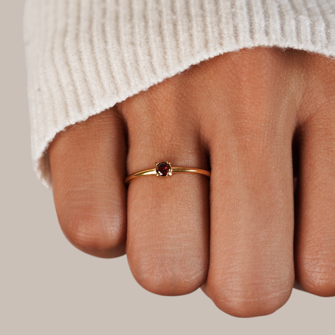 Linnea – Ringar med födelsestenar