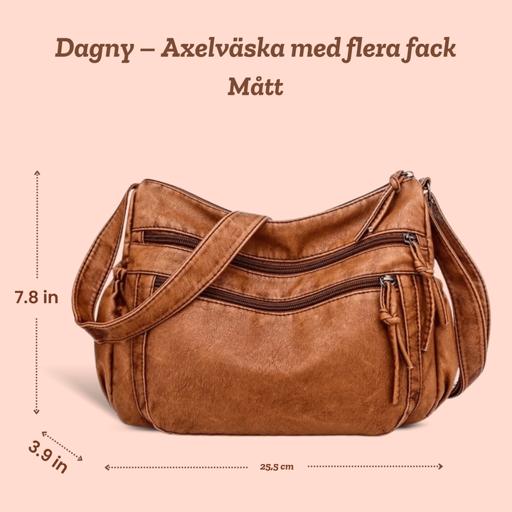 Dagny – Axelväska med flera fack