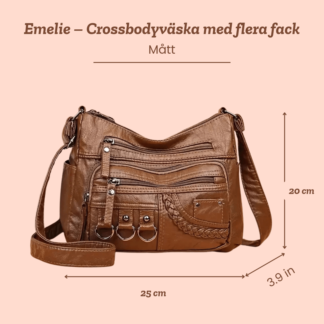 Emelie – Crossbodyväska med flera fack