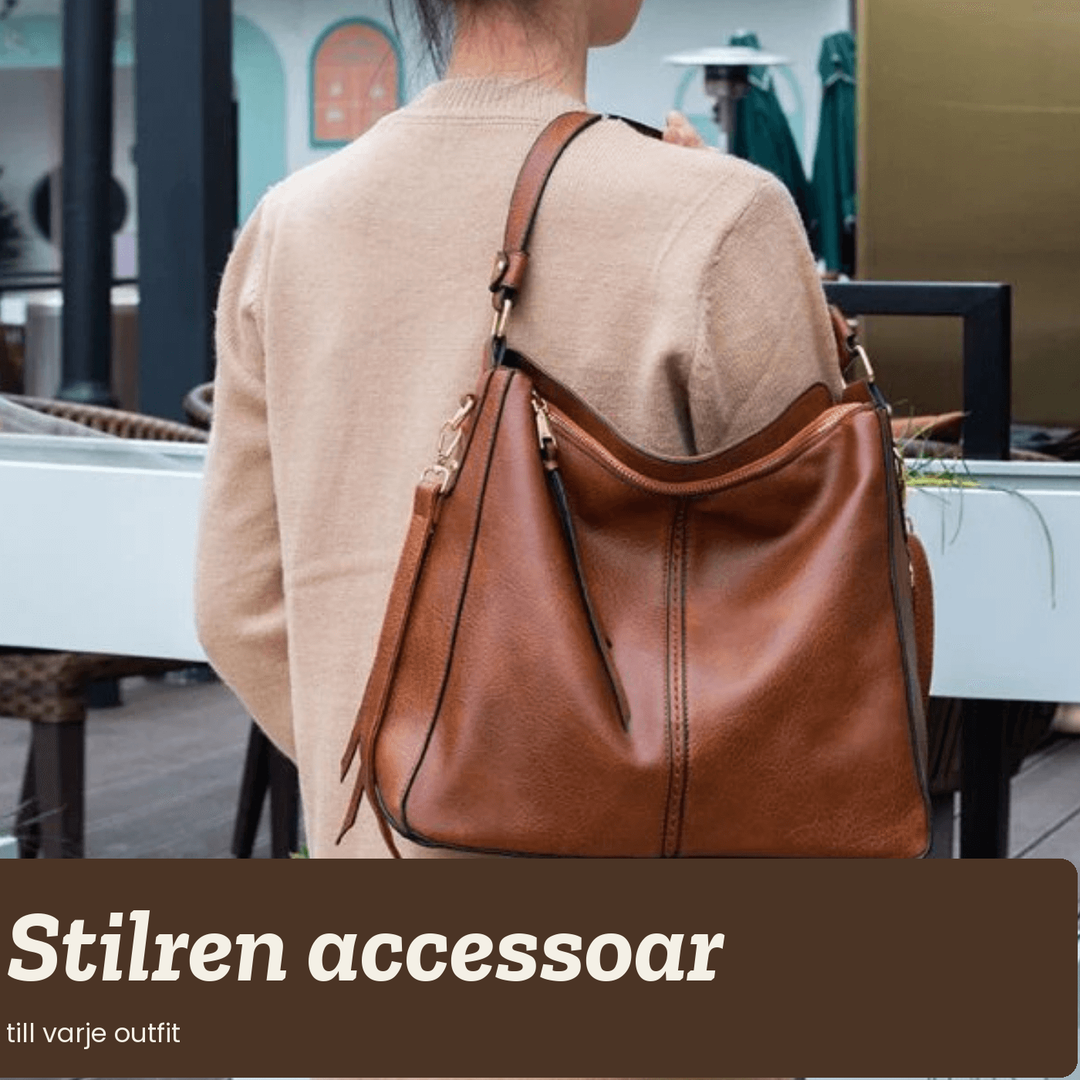 Gerd – Rymlig hoboväska med axelrem