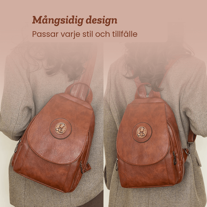 Greta – Ryggsäck med hantverksmässig detalj