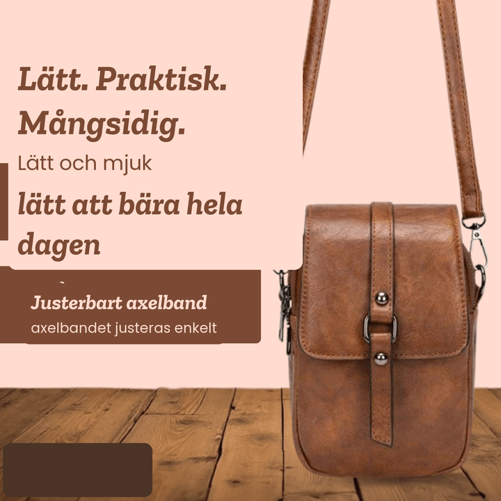 Gudrun – Liten crossbodyväska med löstagbar rem