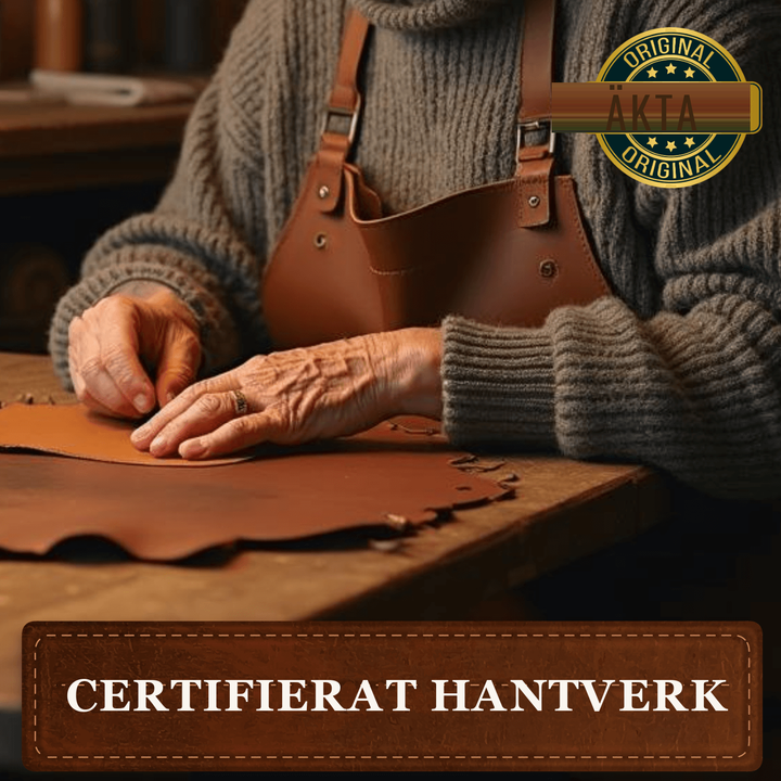 Gun – Rymlig plånbok i äkta läder