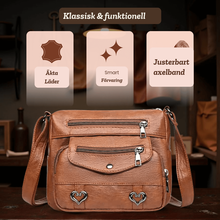 Hanna – Crossbodyväska med smarta fickor