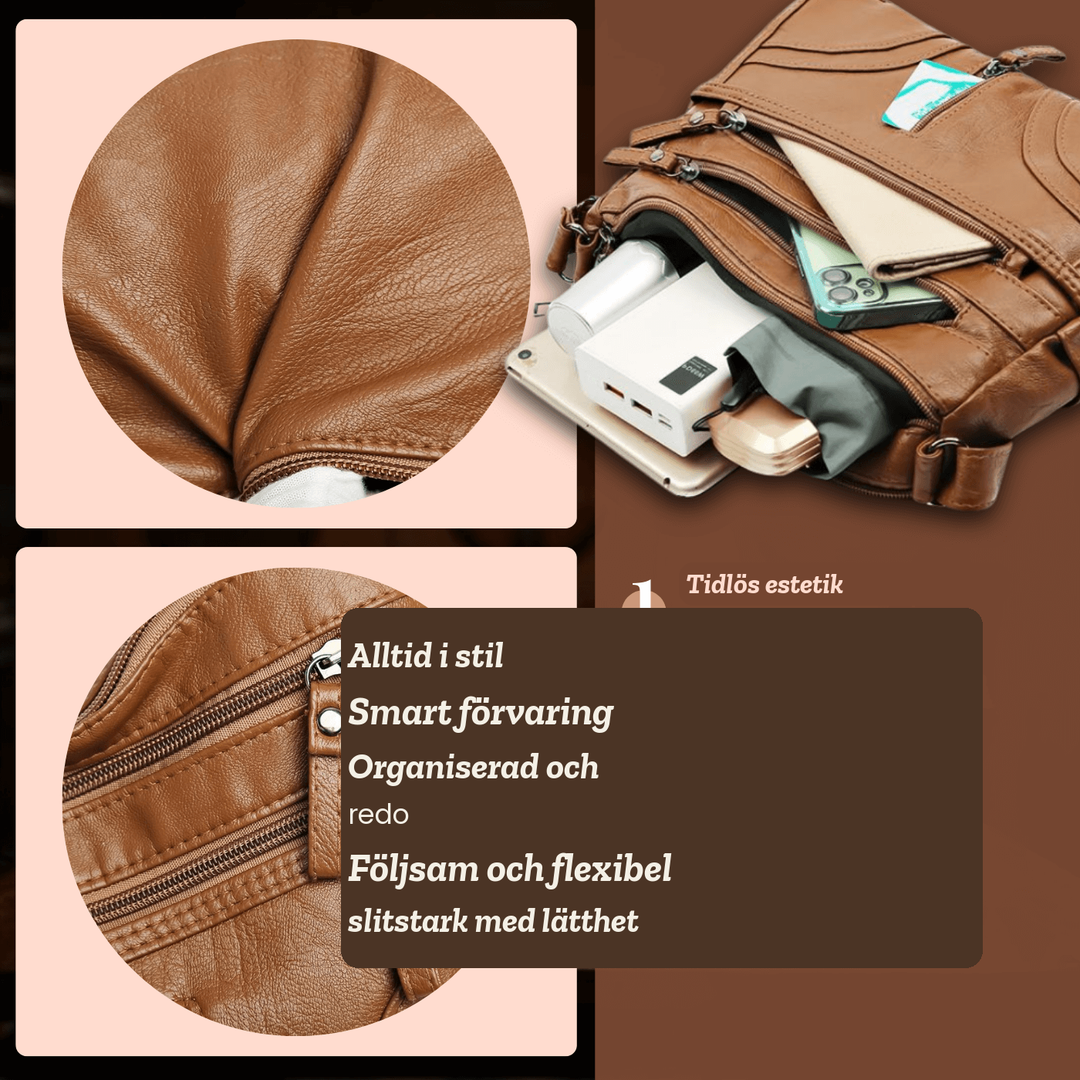 Helena – Crossbodyväska med flera fack