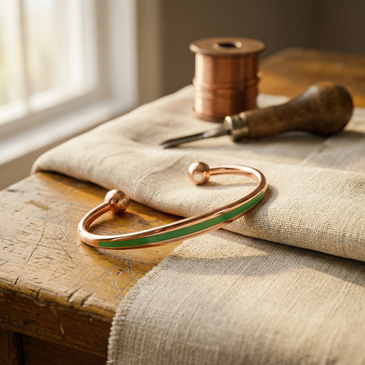 Matilda – Handgjort armband med jadinlägg