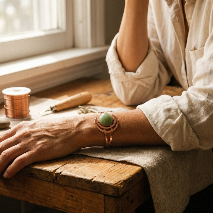 Majken – Handgjort armband med natursten