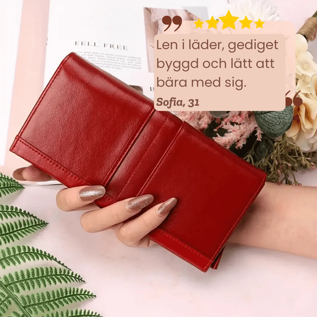 Lovisa – Rymlig plånbok i läder