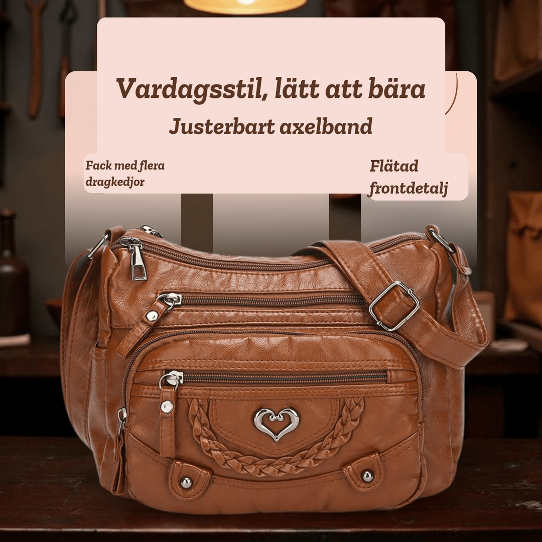 Matilda – Crossbodyväska med flätat detalj