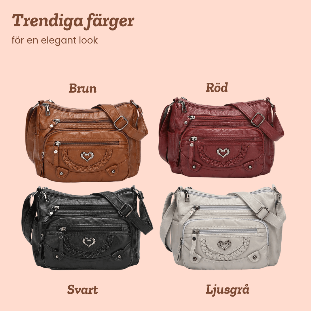 Matilda – Crossbodyväska med flätat detalj