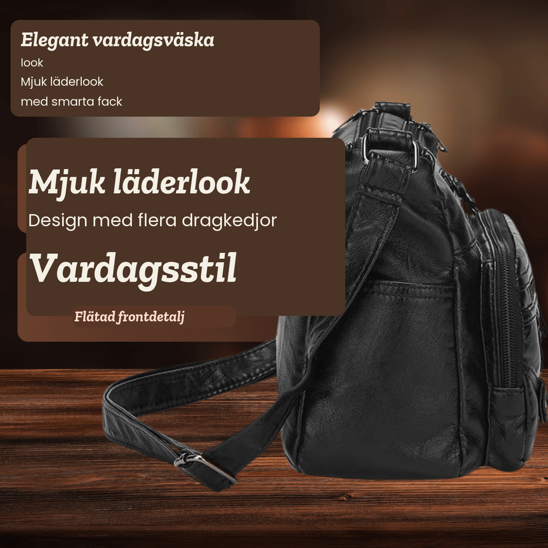 Matilda – Crossbodyväska med flätat detalj