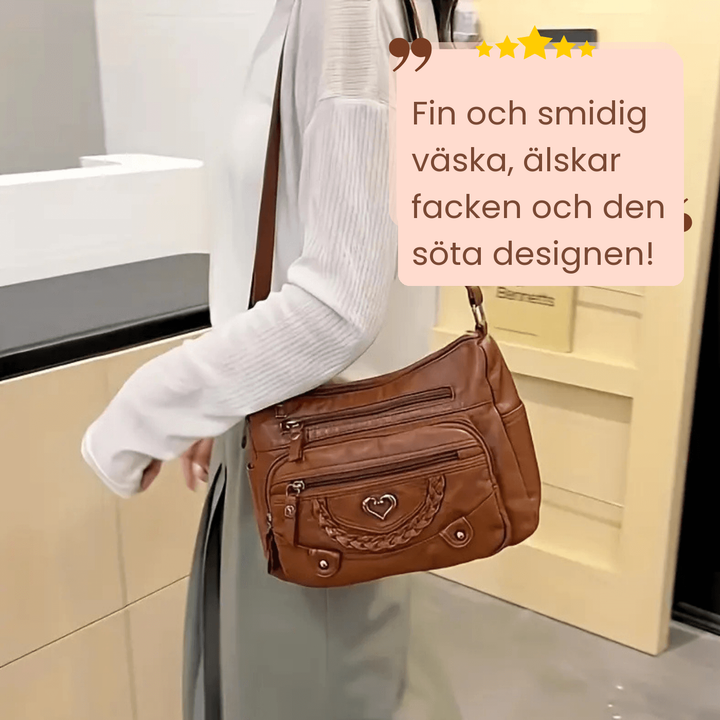 Matilda – Crossbodyväska med flätat detalj