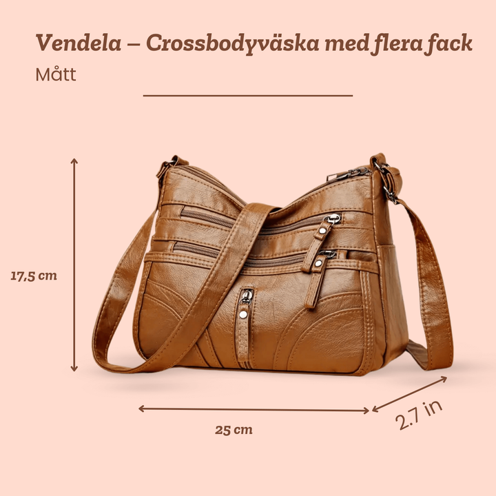 Vendela – Crossbodyväska med flera fack