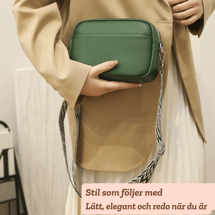 Vivi – Crossbodyväska med mönstrat axelband